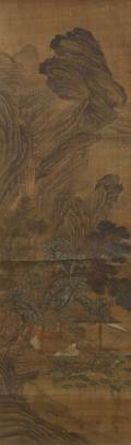 A Chinese Painting on Silk