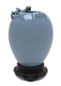 A Blue Monochrome Vase