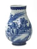 A Chinese Blue and White Porcelain Vase