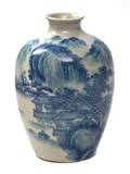 A Chinese Blue and White Vase