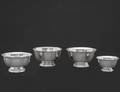 GROUP OF FOUR GRADUATED STERLING SILVER REVERE BOWLS
