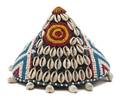 A Beaded and Cowry Shell Hat