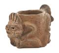 A Figural Pottery Bowl