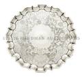 An English Silverplate Salver Sheffield