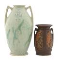 Two Roseville Pottery Vases