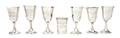 A Set of Six American Sterling Silver Presentation Goblets