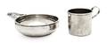 An American Sterling Silver Porringer retailed by SchwankeKasten Co