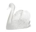 A Lalique Frosted Glass Swan