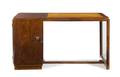 An Art Deco Walnut Desk