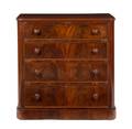 A Victorian Mahogany Chest of Drawers