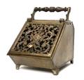 A Victorian Brass Coal Scuttle