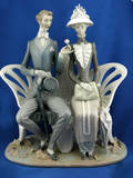30 Lladro Lovers in Park 1274 Retired Figurine