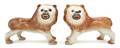 A Pair of Staffordshire Lions