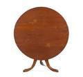 An American Various Woods TiltTop Occasional Table