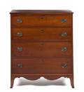 An American Cherry Chest of Drawers