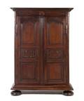 A French Provincial Oak Armoire
