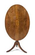 A Mahogany TiltTop Tea Table