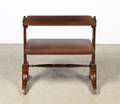 A Regency Style Mahogany TwoTiered Side Table Baker