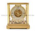A Swiss Brass and Glass Atmos Clock Le Coultre
