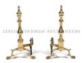 A Pair of Federal Style Andirons