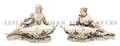A Pair of Meissen Figural Bowls
