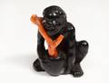 CARVED EBONY NETSUKE