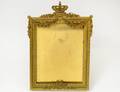 EMPIRE STYLE GILT BRONZE PHOTOGRAPH FRAME