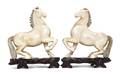 A Pair of Chinese Ivory Horses