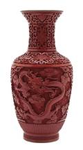 A Chinese Cinnabar Lacquer Vase