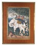 An Indian Painting on Linen