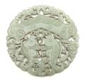 A Celadon Jade Roundel