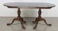 An American Mahogany Double Pedestal Table Kittinger