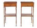 A Pair of Maple Side Tables