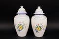 Pair of Lisbon Porcelain Jars for Tiffany  Co