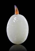 A White Jade Snuff Bottle