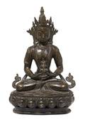 A Bronze Figure of Buddha