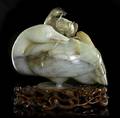 A Jade Model of a Duck