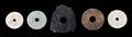 A Group of Five Archaistic Style Jade Bi