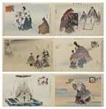A Collection of Twenty One Japanese Woodblock Prints Kogyo Tsukioka 18691927