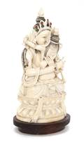 A Hindu Ivory Figure