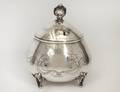 CONTINENTAL SILVER SUGAR BOWL AND COVER