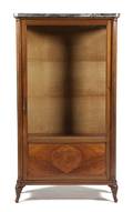 A Louis Philippe Style Mahogany Display Cabinet