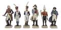 A Collection of Six Continental Porcelain Figures