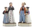 Two Royal Copenhagen Porcelain Figural Groups Carl MartinHansen