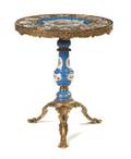 A Sevres Style Gilt Metal Mounted Table
