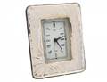 CONTINENTAL SILVER DESK CLOCK