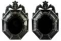 A Pair of Venetian Glass Mirrors