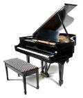 A Steinway and Sons Medium Grand Piano