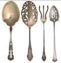A Collection of American Sterling Silver Serving Articles