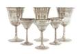 A Set of American Sterling Silver Stemware Frank W Smith Silver Co